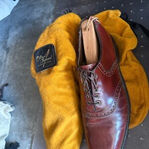 Johnston & Murphy Brown Leather Oxfords Classic Design